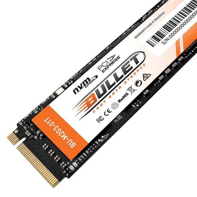 Bullet 1TB M.2 NVMe SSD (2280) Bullet 1TB M.2 NVMe SSD (2280)